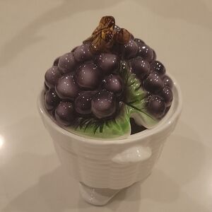 Vintage Handpainted Japan Jelly Jar
